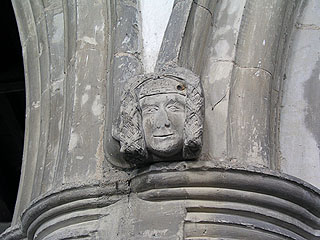 one of the nave arcade heads