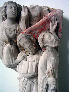 one of the alabaster fragments