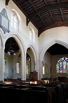 east end of the nave