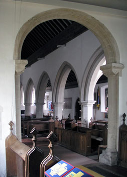 the norman chancel arch