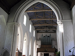 Babraham nave roof