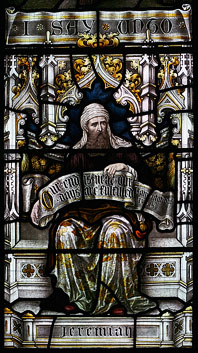 jeremiah in a window