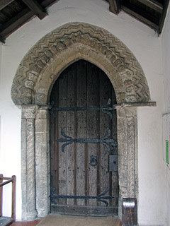 the door at Little Downham