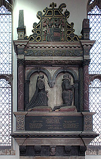 Gerard tomb in the north aisle