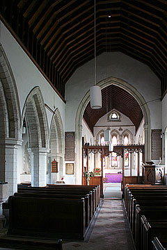 the nave at Kennett