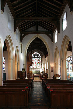 east end of the nave