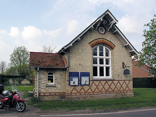 the village hall church at Wendy