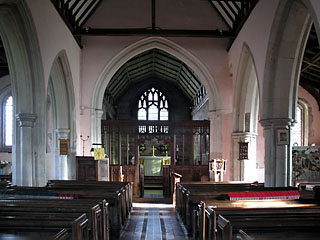 the view east - inside